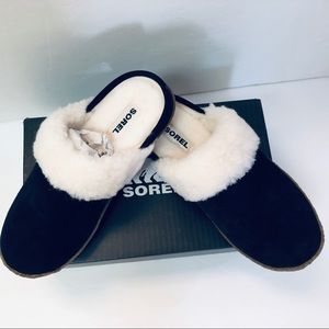 Sorel Nakiska Slide II Black & Natural Slide